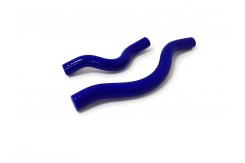 Патрубки печки силиконовые синие на ВАЗ 2111